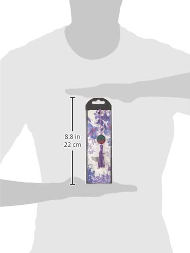 Hummingbird Plastic Beaded Bookmark