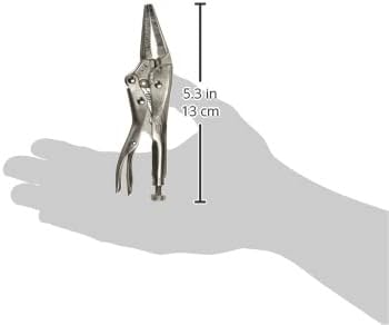 IRWIN VISE-GRIP Original Locking Pliers, Long Nose, 4-Inch (1602L3), 100mm