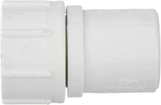 10- Pack 1/2 Inch Slip PVC x 3/4 Inch Female Thread Garden Hose to Pipe Fitting Adapter
