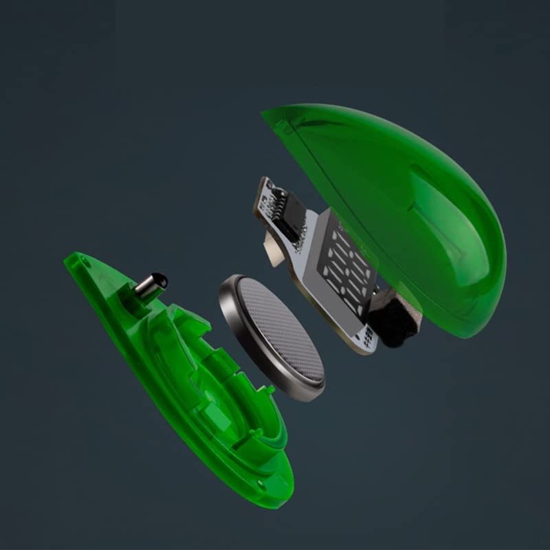 Aquarium Thermometer Digital Fish for Tank Thermometers LED for Touch Screen Adhere Out of the for Temperatur(D)