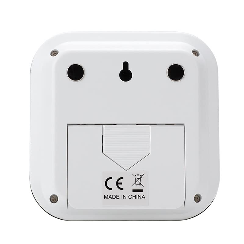 Multifunctional Electronic Clock Room Thermometer Touch Screen Home Display with Comfort