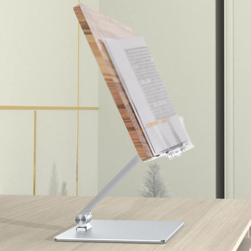 Adjustable Height Angle Reading Stand Aluminum Alloy Wooden Textbook for Big Heavy Books