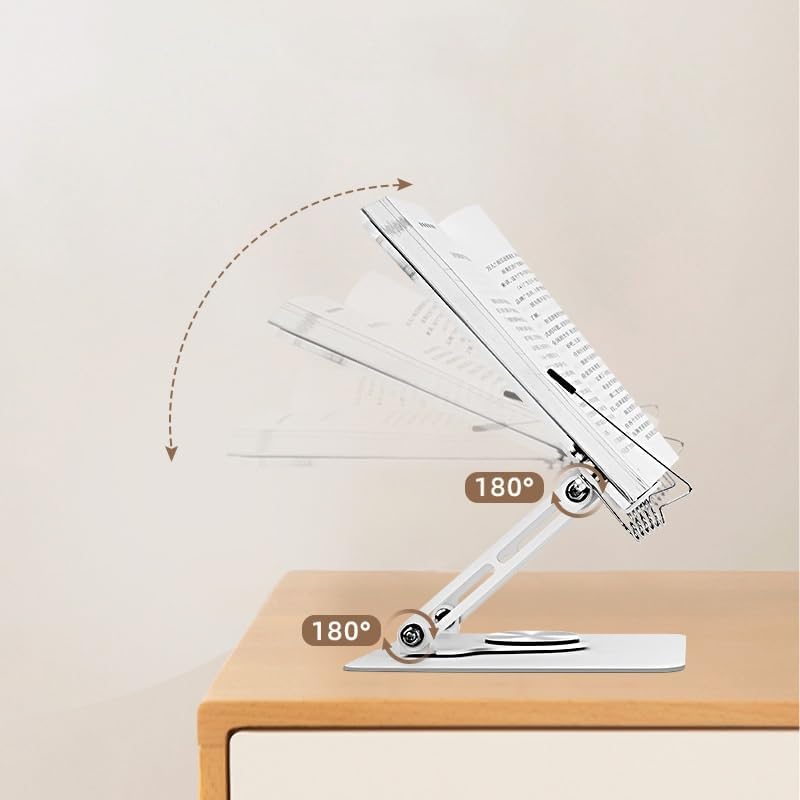 Reading Stand Adjustable Desktop Book Clamp