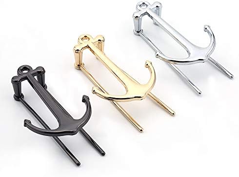 Creative Anchor Bookmark for Reading Hands Free Metal Bookmark Page Holder Book Holder Students Teachers Graduation Gifts School Office Supplies (Rose)