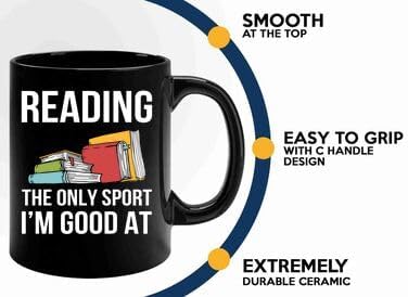 Book Lovers Coffee Mug 11oz Black -reading is like - Book Lovers Reader Nerd Introverts Bibliophile Librarian Author Novelist Bookish Book Club Gift