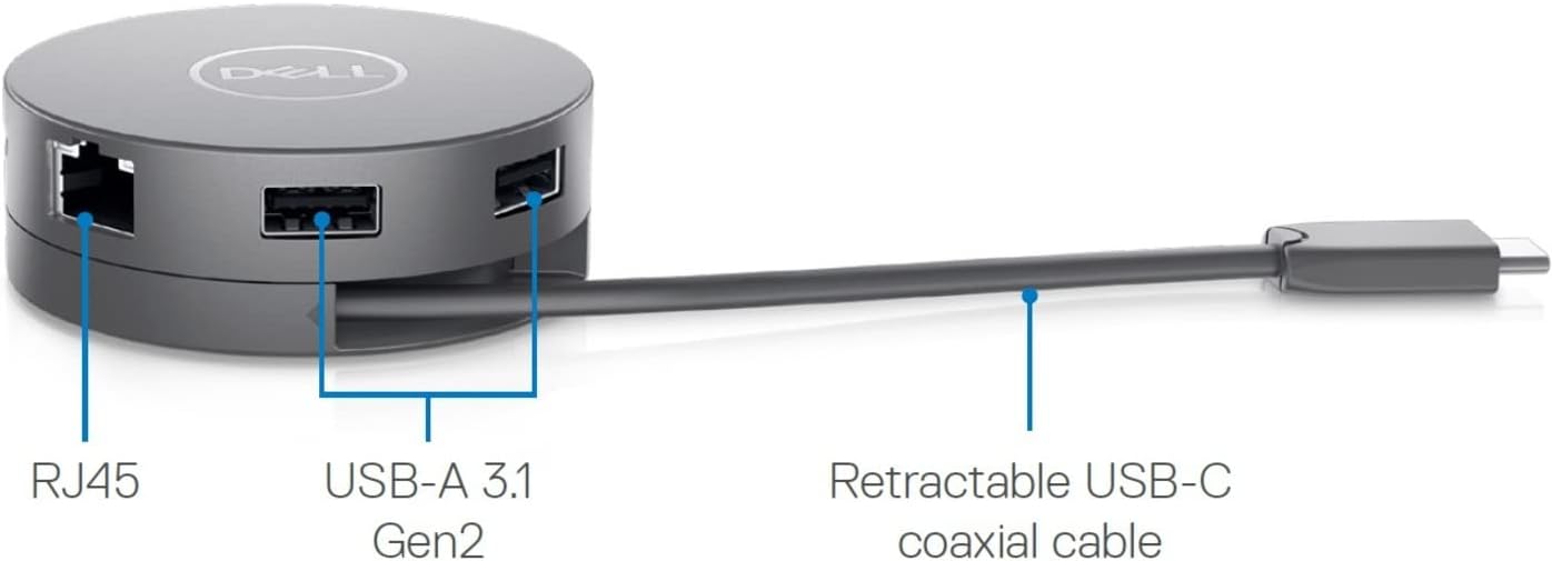 Dell 7-in-1 USB-C Multiport Adapter - DA310