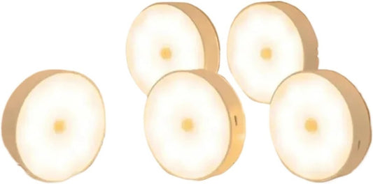 Fit for Smart LED Night Light with Human Body Sensor - Wireless Magnetic Suction Eye Protection Lamp(1Pcs White)