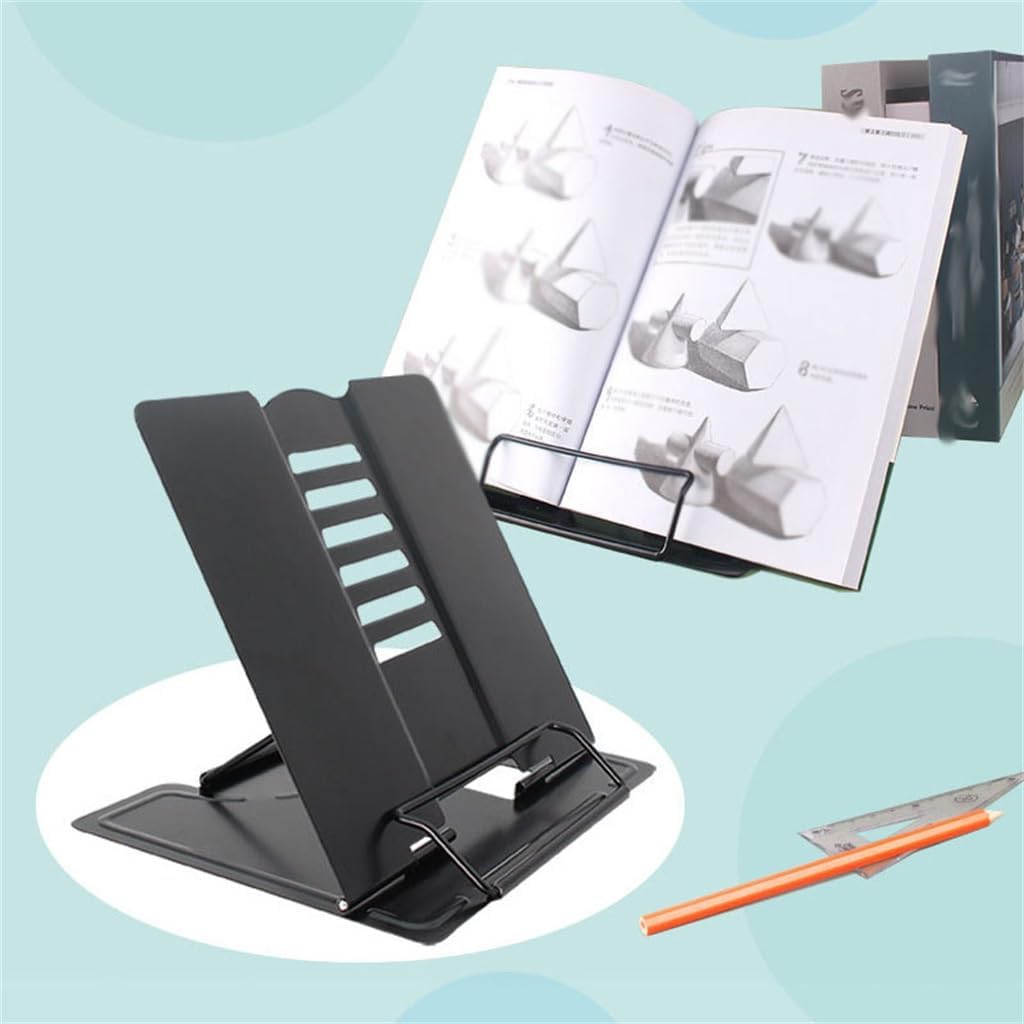 Reading Rack Upgrade Version of The Desktop See Bookshelf Metal Frame Eye Protection