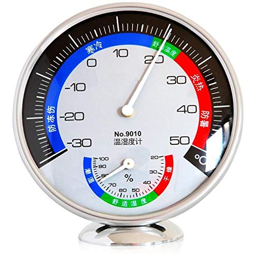 Indoor Household Fridge Dial Thermometer Freezer Refrigerator with Hook ABS Mini Temperature Meter Temp Measurement Tool