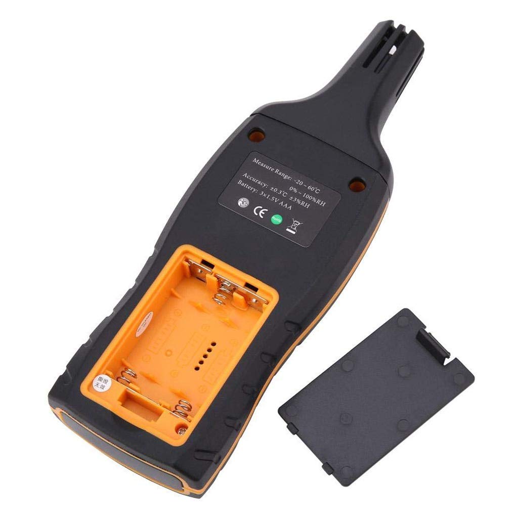 Handheld Thermometer and Hygrometer Industrial High Precision Digital Temperature and Humidity Meter Dew Point Wet Bulb Thermohygrometer