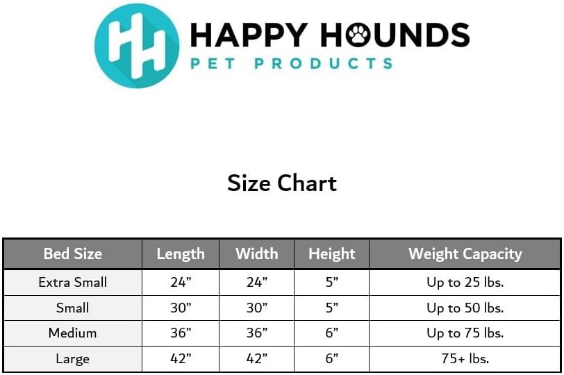 Happy Hounds Scout Deluxe Round Pillow Style Sherpa Dog Bed, Large (42 x 42 in.), Pewter
