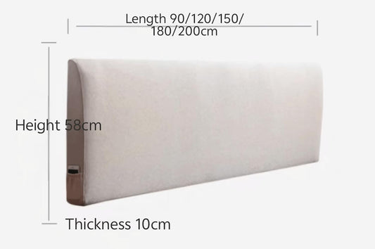 Large Headboard Cushion Bolster King Size Bed Rest Pillow Reading Pillow Lumbar Support Backrest For Dorm Room Daybed Bunk Bed Full Size With Washable(Size:No headboard 47.2"/120cm,Color:Blue)