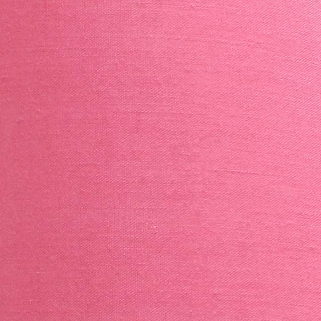 Simple Designs LT2013-PNK Mini Basic Sand Nickel Table Lamp with Fabric Shade, Pink