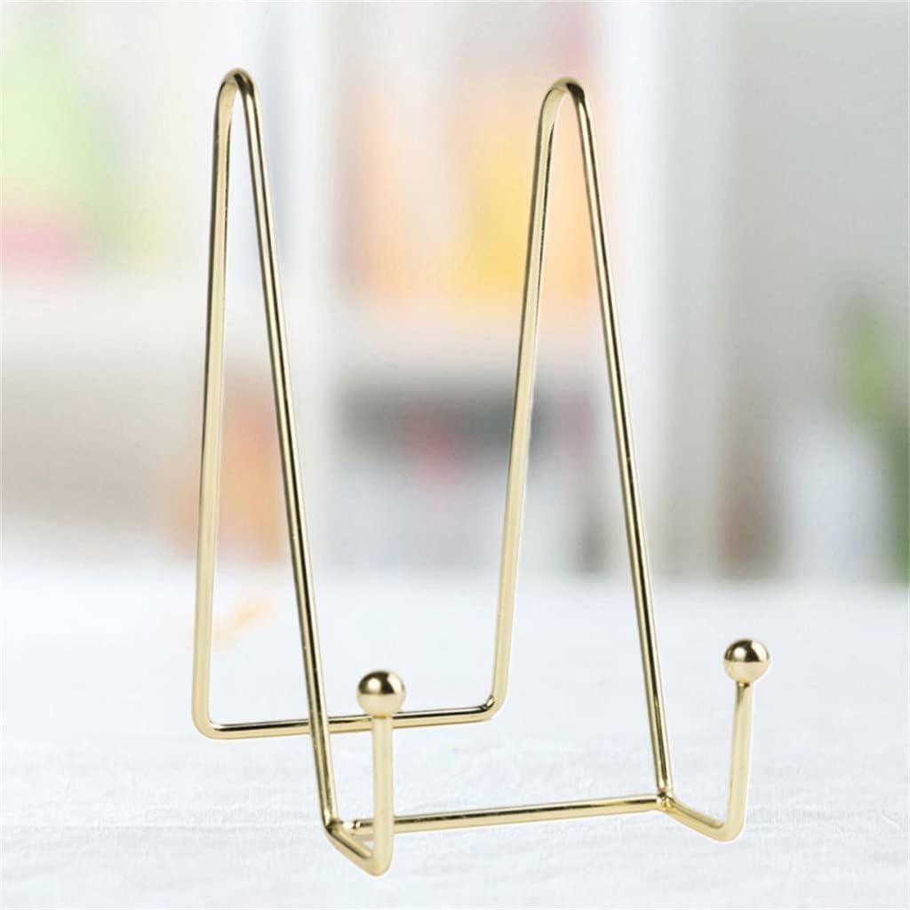Easel Display Holder Stand Iron Plate Holds Cook Books Reading Photo Shelf Support Desk