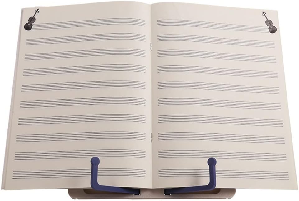JSEIAJB Portable Reading Stand Books Recipe Shelf Folding Holder Cookbook Music Score Tablet(E)