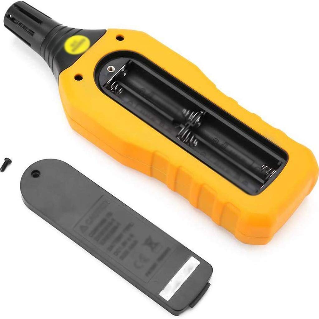 Temperature and Humidity Gauge Meter with Backlight Digital Psychrometer Thermometer Hygrometer