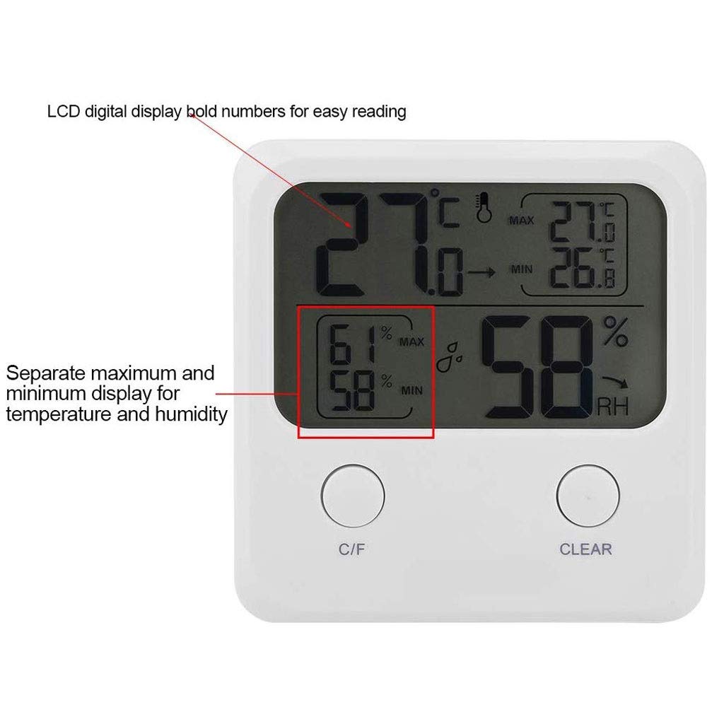 Room Thermometer - Electronic Precision Temperature Meter