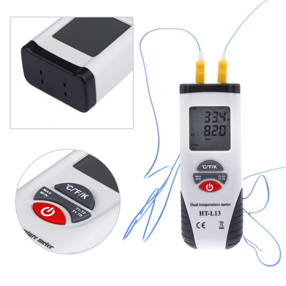 Industrial Digital Thermometer,Digital Thermocouple Type K Input Thermometer