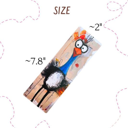 Farm Animals Bookmarks 10PC Cute Markers for Reading Women Teacher Gift Set Fun Cool Book Lover End of Year Student Gifts Bulk Graduation Ideas Library Supplies Reading Strips Classroom Must Haves
