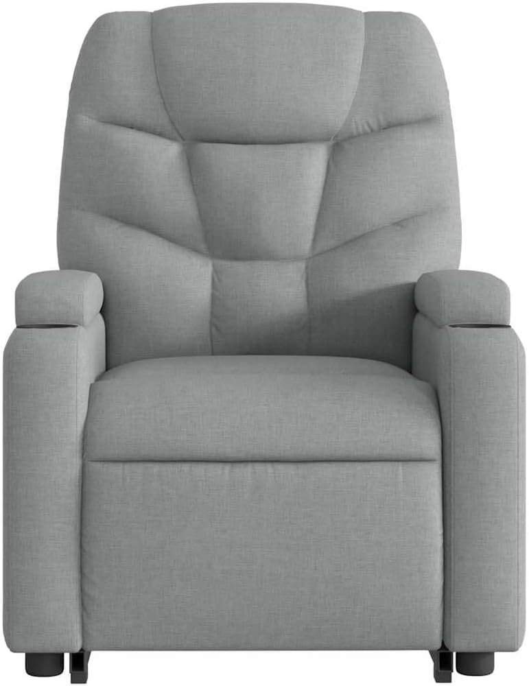 Electric Power Lift Recliner Chair for Seniors Heated & Massage Recliner with Adjustable Settings, Remote Control, Dual Cup Holders, Ergonomic Living Room & Home Theater Seating