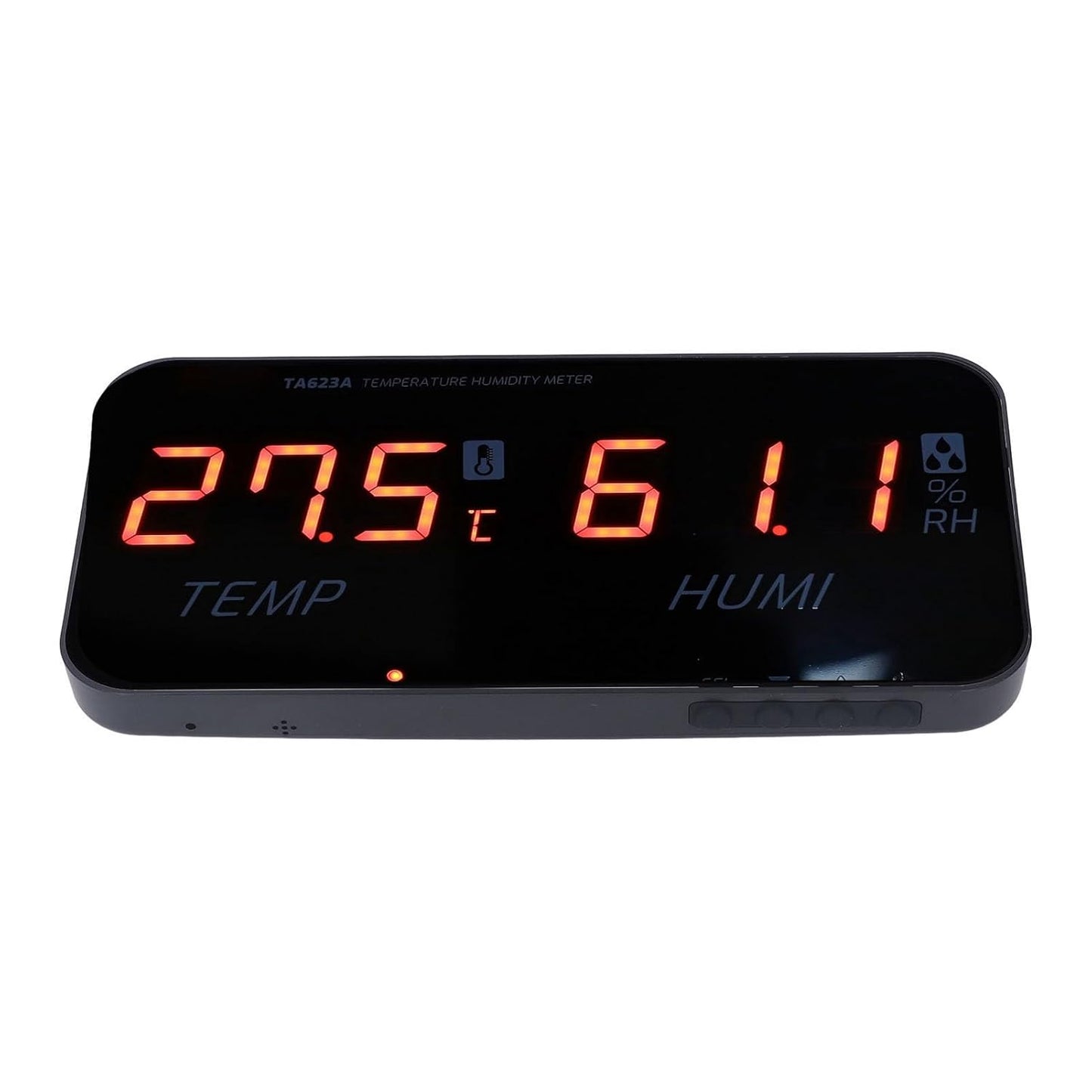 Temperature Humidity Meter Digital Display Large Screen Hygrometer Industrial LED Greenhouse Temperature Humidity Meter