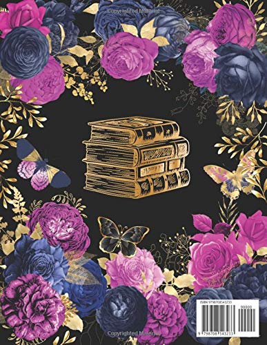 Reading Log: Floral | Reading Log Journal | Book Review Journal for Book Lovers and Readers | Reading Log Book Tracker to Write your Reviews and Favorite Quotes