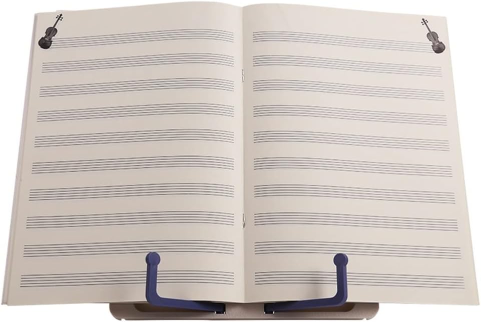 Portable Reading Stand Books Folding Holder Cookbook Organizer Bookend for Music Score Recipe Tablet(White-Dinosaur Doodle4)