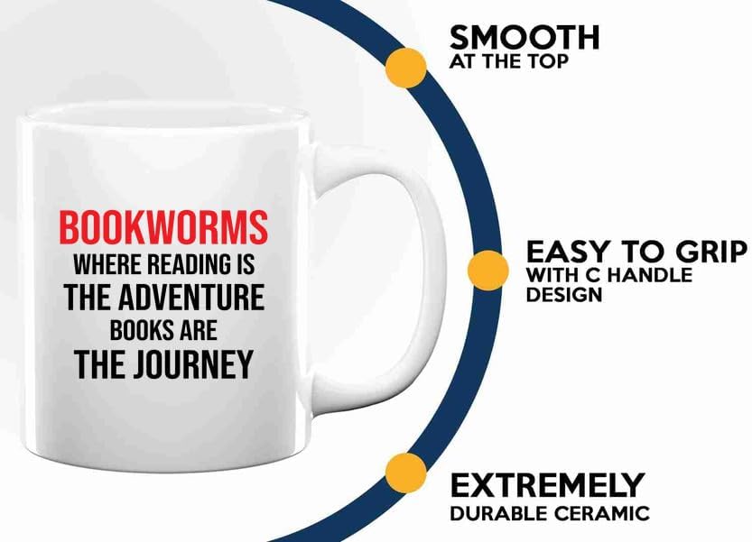 Book Lover Coffee Mug 11oz White -bookworms - Book Lovers Gifts Book Reader Gifts Book Club Gifts Book Reading Cup Reading Gifts