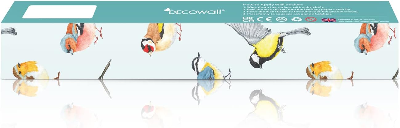 DECOWALL SG2-2404 Kids Reading Corner Wall Stickers Decals Reading Room ABC Décor Classroom Playroom Library Nursery Peel and Stick Removable Baby Boys Girls Decorations School Inspirational