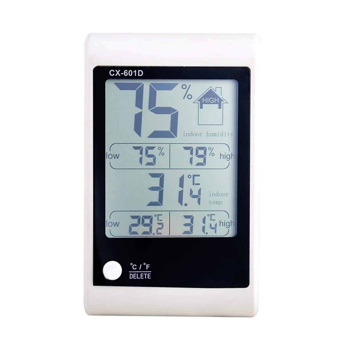 Digital LCD Indoor Thermometer Hygrometer ,High-Precision Electronic and, Memory Function