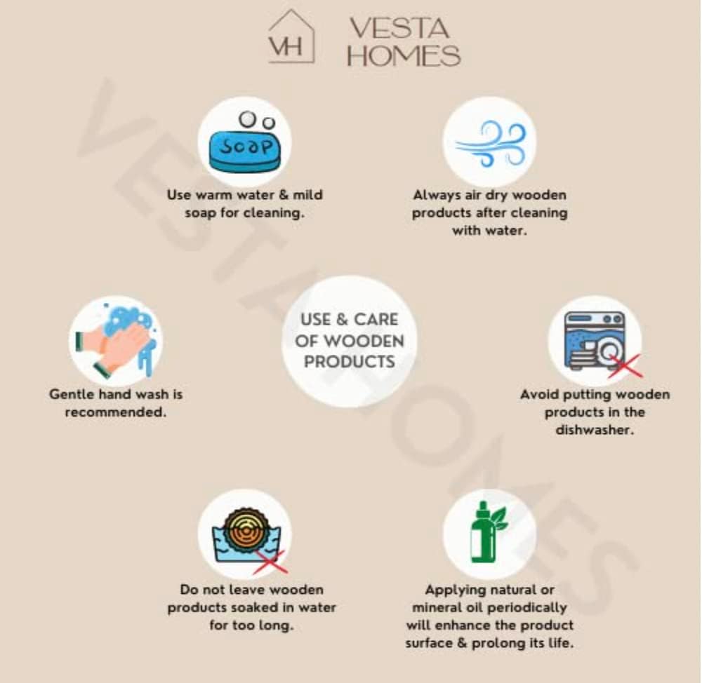 Vesta Homes Sofa Armrest Tray |Premium Acacia Wood | Flexible and Foldable Sofa Tray, Couch Arm Table and Armrest |Suitable for Food/Drinks/Snacks/Cup Coaster | 17 * 11 Inches | Handcrafted in India