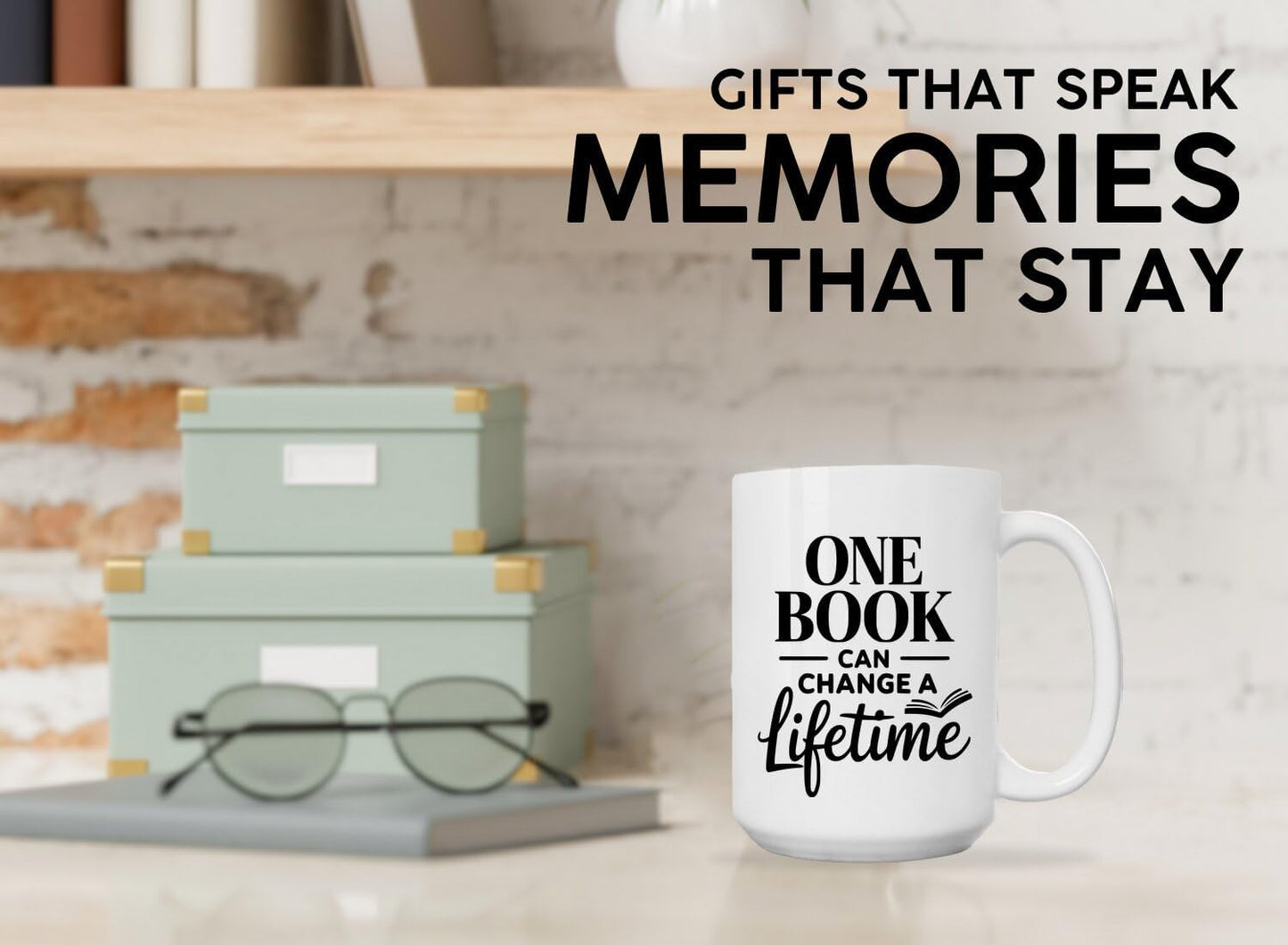 Reader Coffee Mug 15oz White -Book lifetime - Gift for Reader Book Lover Funny Reading Readers Writers Women Bookish Club