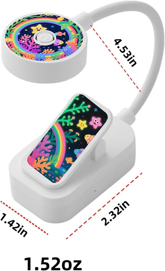 16 Pack Book Light Bulk for Reading in Bed, 3 Color Temperature Reading Light,Adjustable Brightness,Clip on to Book for Reading at Night (Multi-Colored, 16 Pack)
