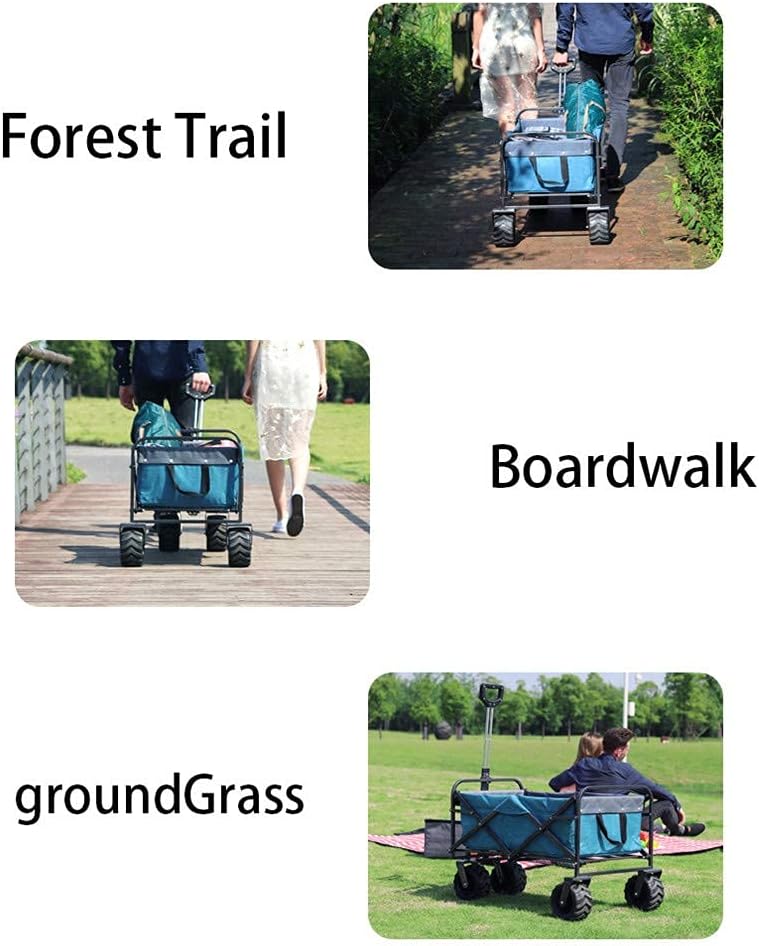 Foldable Trolley,Transport Trolley Outdoor Fishing Folding Portable Multifunctional Shopping Cart Trolley,Burgundy(Burgundy)(Blue)/Burgundy