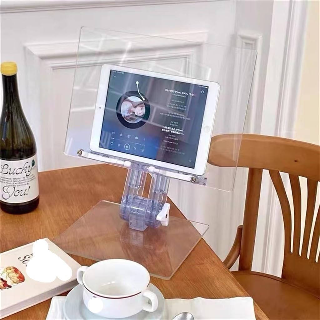 Acrylic Reading Frame, Adjustable Tabletop for, Flat Stand for
