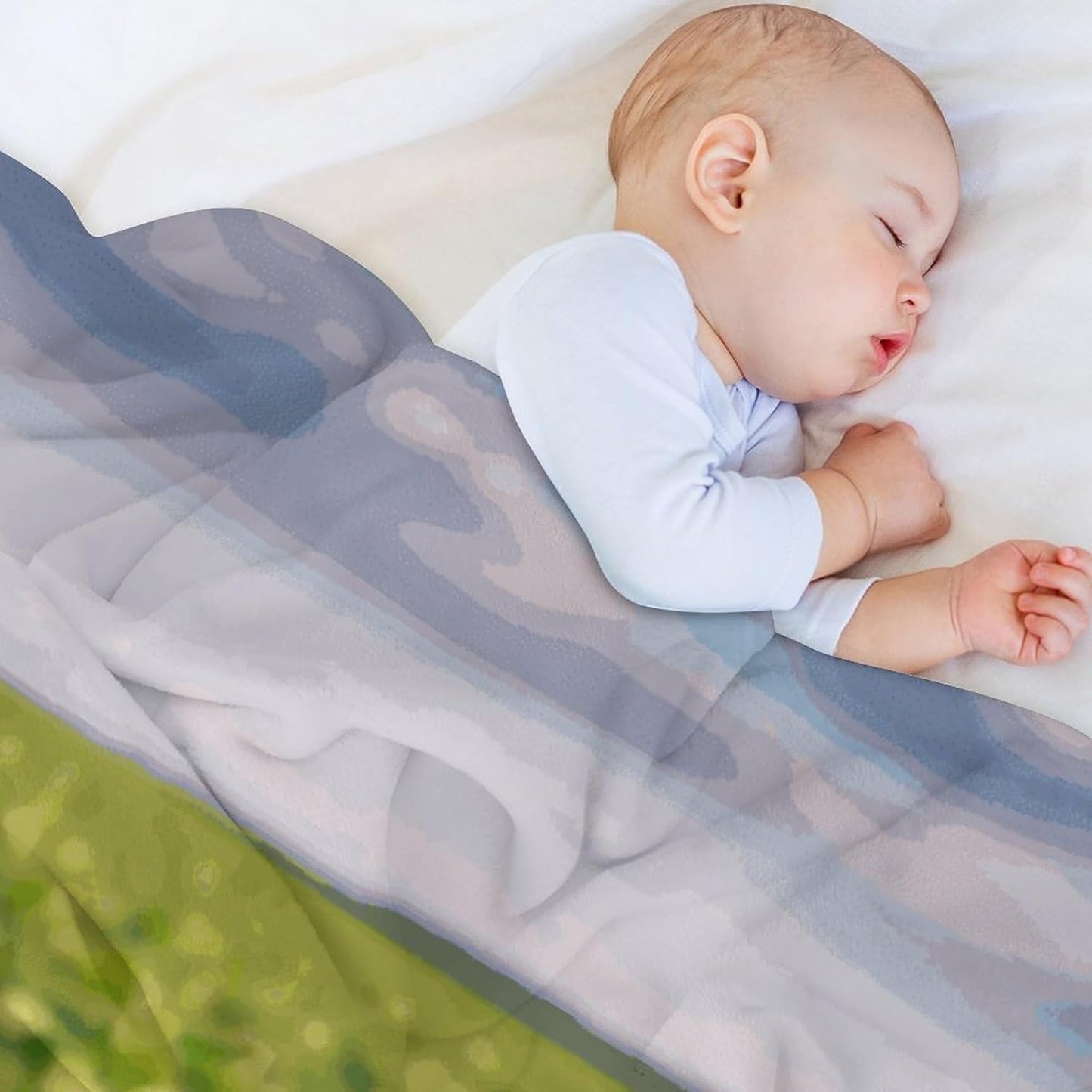 Soybean Field Blanket Super Soft Lightweight Throw Blanket Cute Cozy Warm Bed Blanket Decorative Fuzzy Blanket All-Season Home Decor Gift for Sofa Couch Living Room 60"*80"(150 * 200cm)