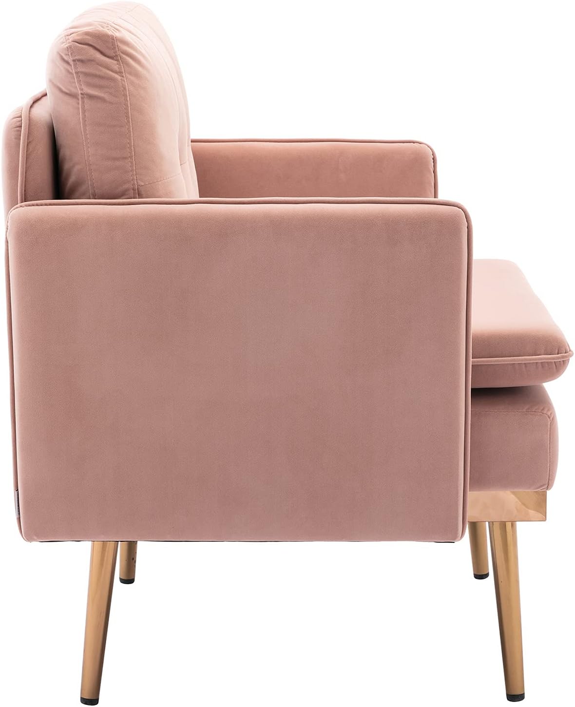Upholstered Sofa Chairs Modern Single Reading Chair Fabric Armchair for Living Room Ergonomic Lounge Chair Club Chair Home Seating