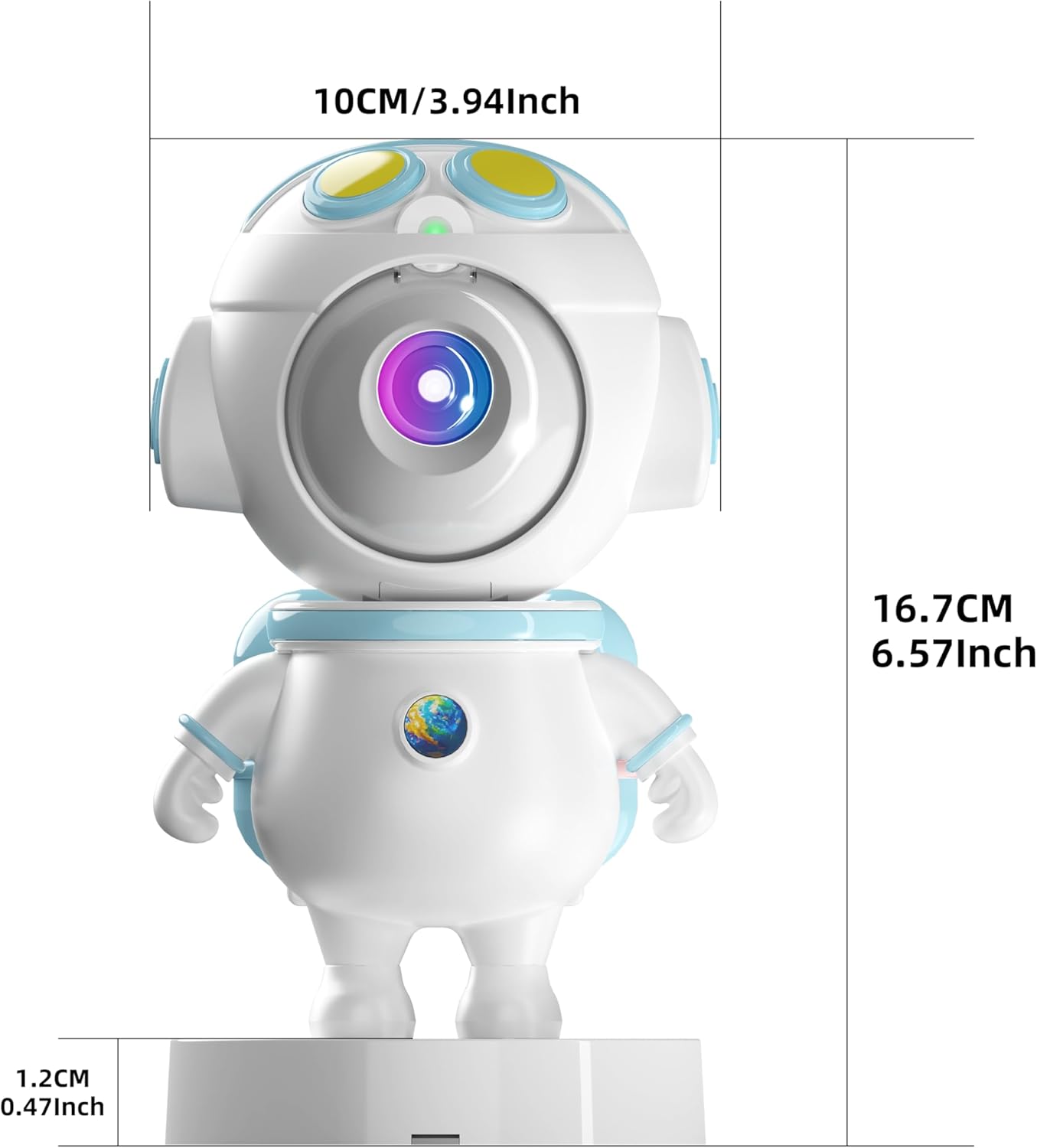 Astronaut Galaxy Projector Night Light with APP & Remote Control - 8 Color Nebula Star Projector for Bedroom, Kids Room, and Relaxation - Birthday Gift for Space Lovers of All Ages