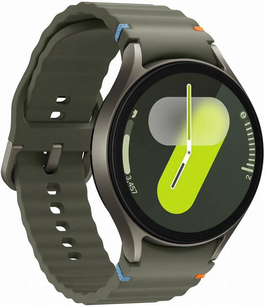 Samsung Galaxy Watch 7 | 44mm | AI Smartwatch w/ 1.5" AMOLED, Wear OS 5, Wi-Fi, Bluetooth, Heart Rate, Sleep Apnea & GPS Fitness Tracker | International Model L310 | w/Fast Charger, Green