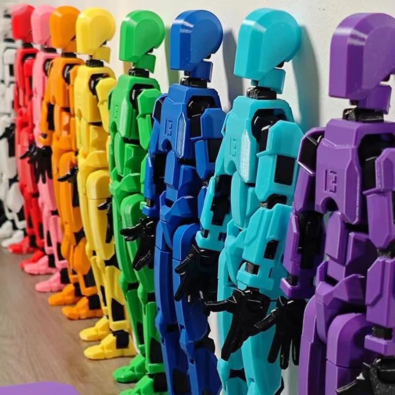 2026 New Assembly Completed-Titan 13 Action Figure,Dummy Robot 13 Action Figures Set,3D Printed Multi-Jointed Action Figures,Nova 13 Action Figure for Collectors Desktop Decorations (5pcs)