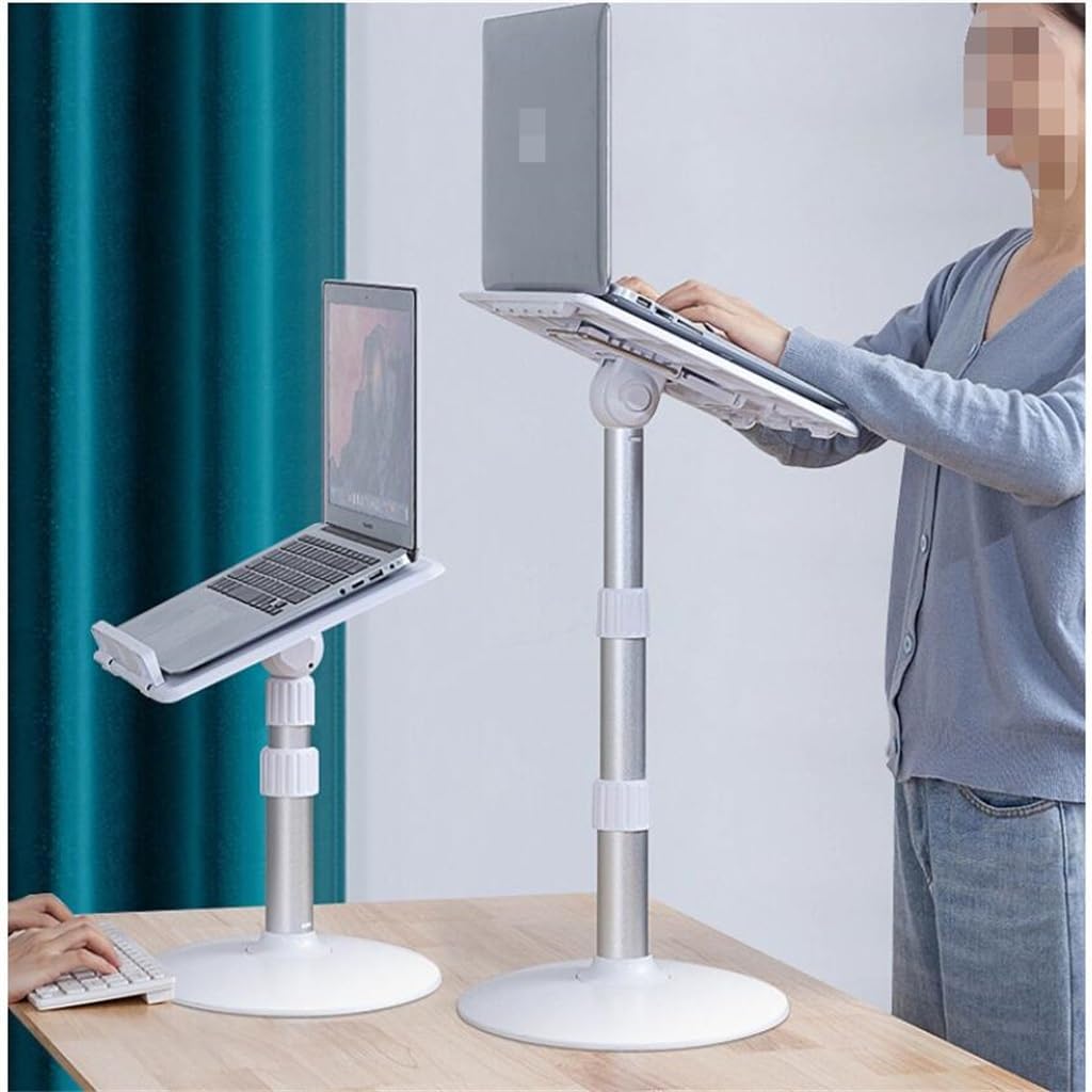 Floor Mounted Reading Stand with Adjustable Lifting and lowering, Bed Table Sitting Posture Device