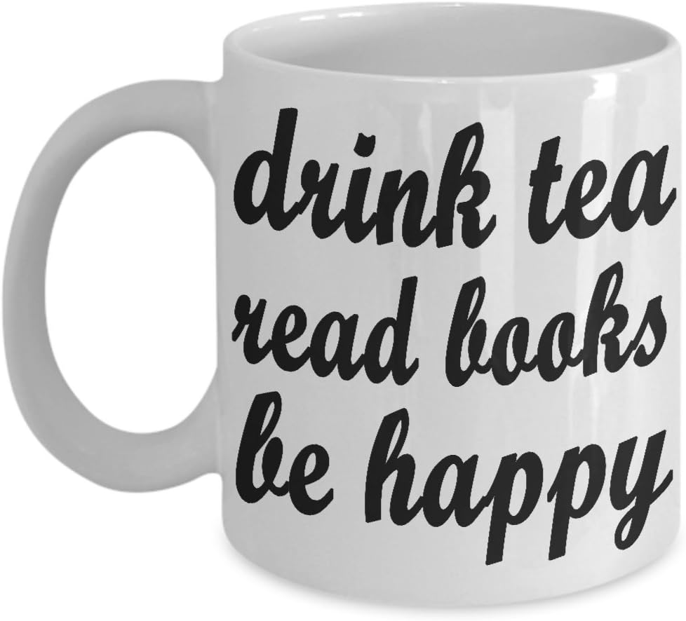 GIFT FOR BOOK LOVERS MUG - Birthday gift, About Currently - addicted to Reading Teacher Mug- Just Read - Rainbow- Quote -Coffee mug Book lover gift men woman kids -Librarian gift -reading mug (15 Oz)
