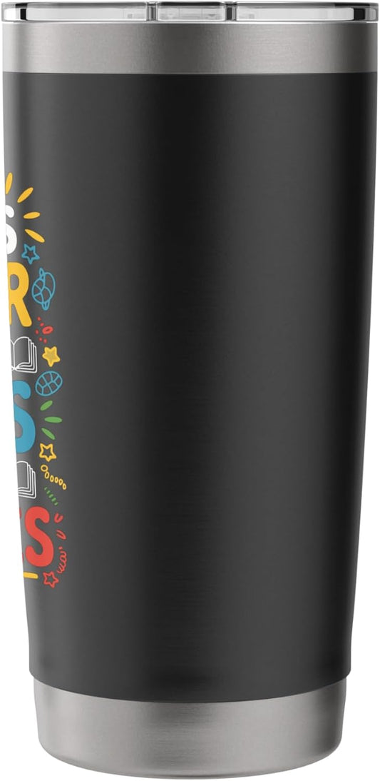 Life is better with books and turtles, Bookworm Reading Stainless Steel Insulated Tumbler