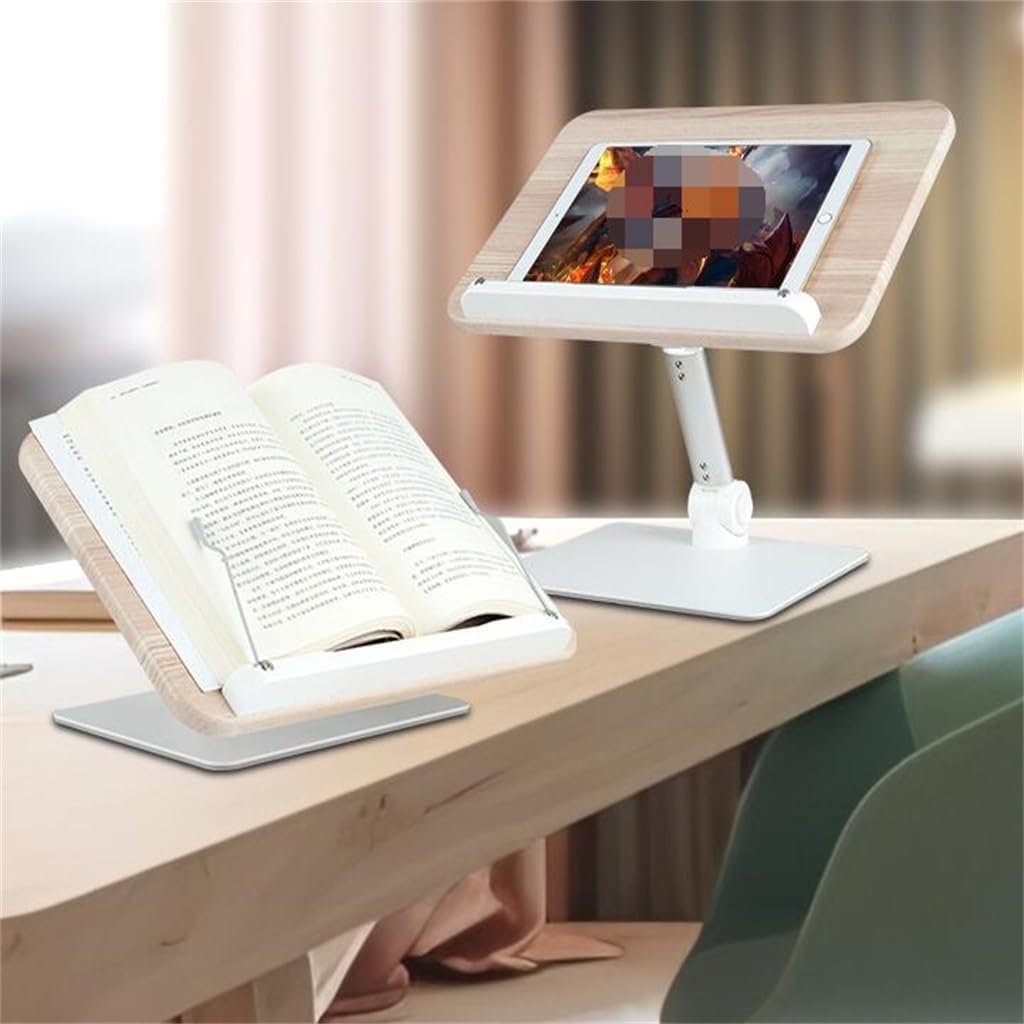 Desktop Reading Frame Foldable Learning Painting Book Stand Bedside Support Flat