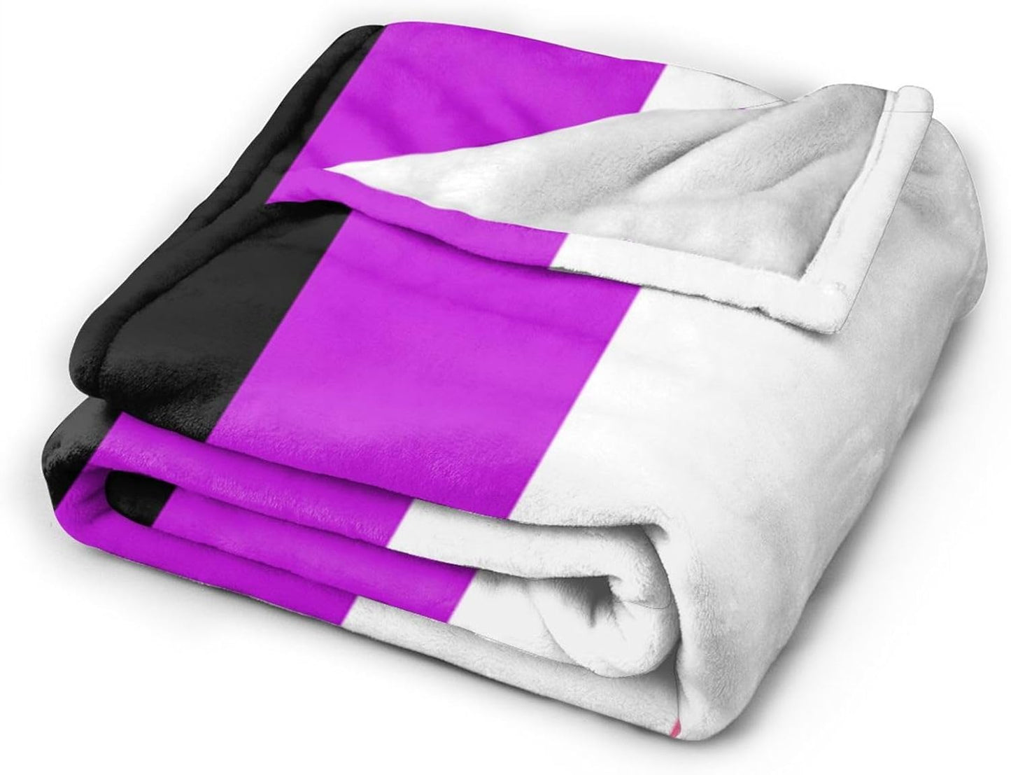 Genderfluid Pride Flag Blanket Super Soft Flannel Throw,Ultra-Soft Blanket for Bed Or Sofa All Season,Cozy Lightweight Blankets for Women Kids Adults 50"X 40"