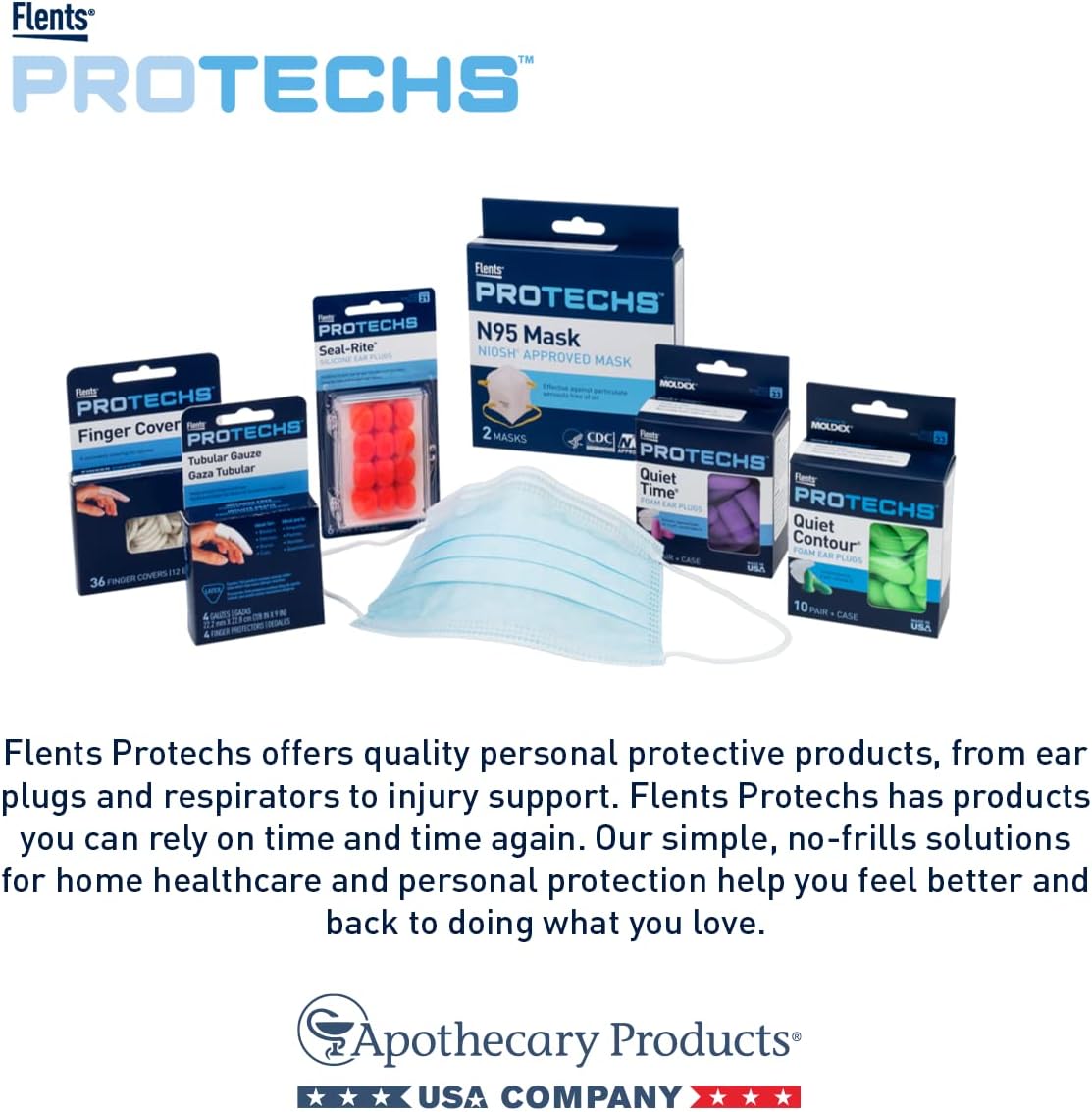 Flents Protechs Foam Ear Plugs, 10 Pair with Case for Sleeping, Snoring, Loud Noise, Traveling, Concerts, Construction, Studying, Work, Shooting, NRR 33, Purple, Disposable, Made in the USA