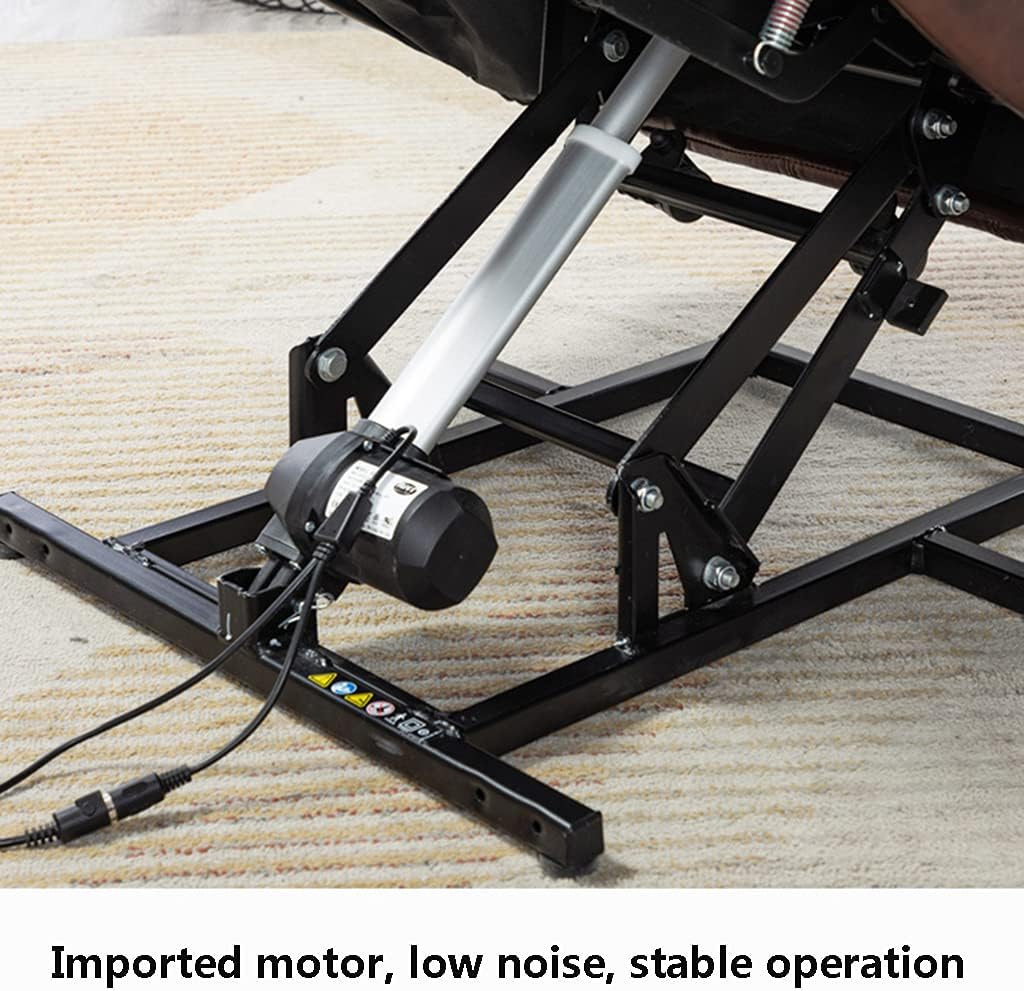 Electric Power Lift Recliner Chair for Elderly Home Theater Seating for Living Room Ergonomic Lounge Chair with Massage Sofa Reading Chair Single