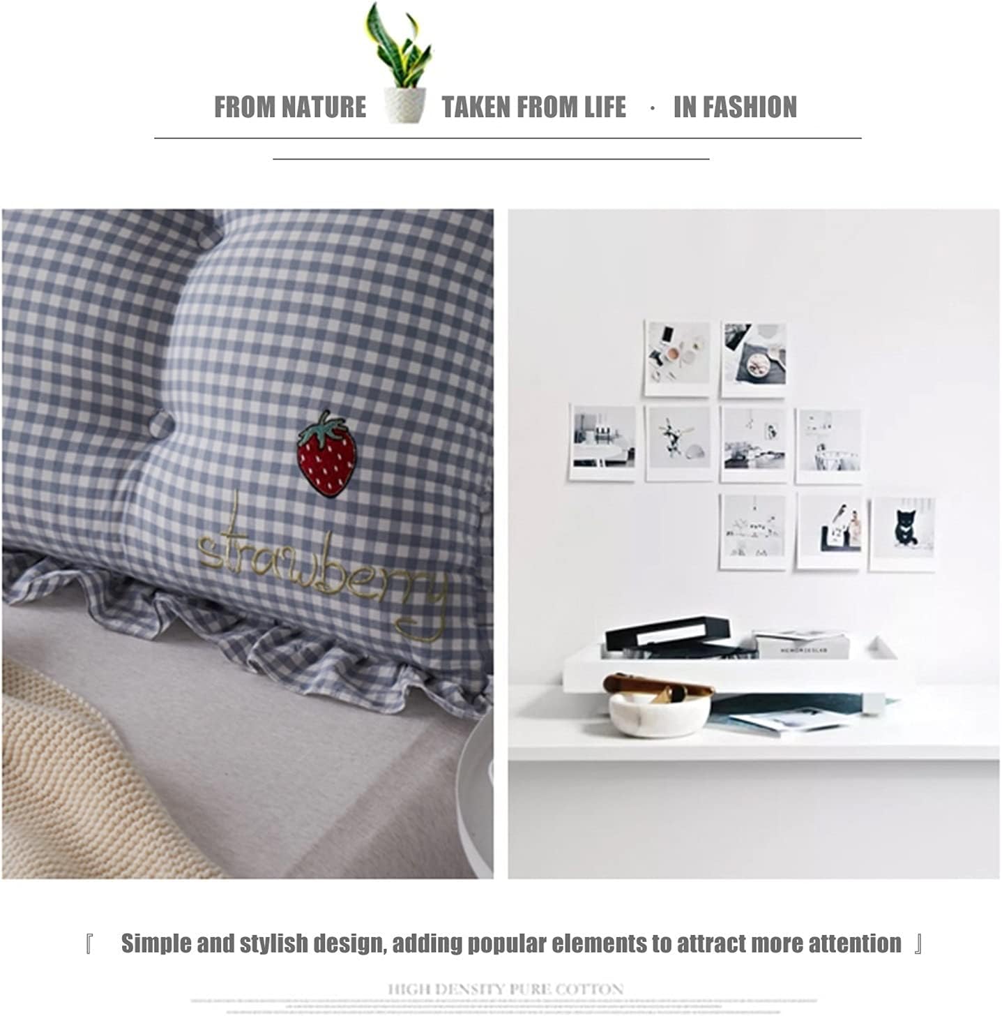Large Headboard Reading Pillow,Positioning Support Pillow for Reading Rest in Bed,Bolster Lumbar Cushion with Removable Cover (Color : Gray, Size : 9050CM)
