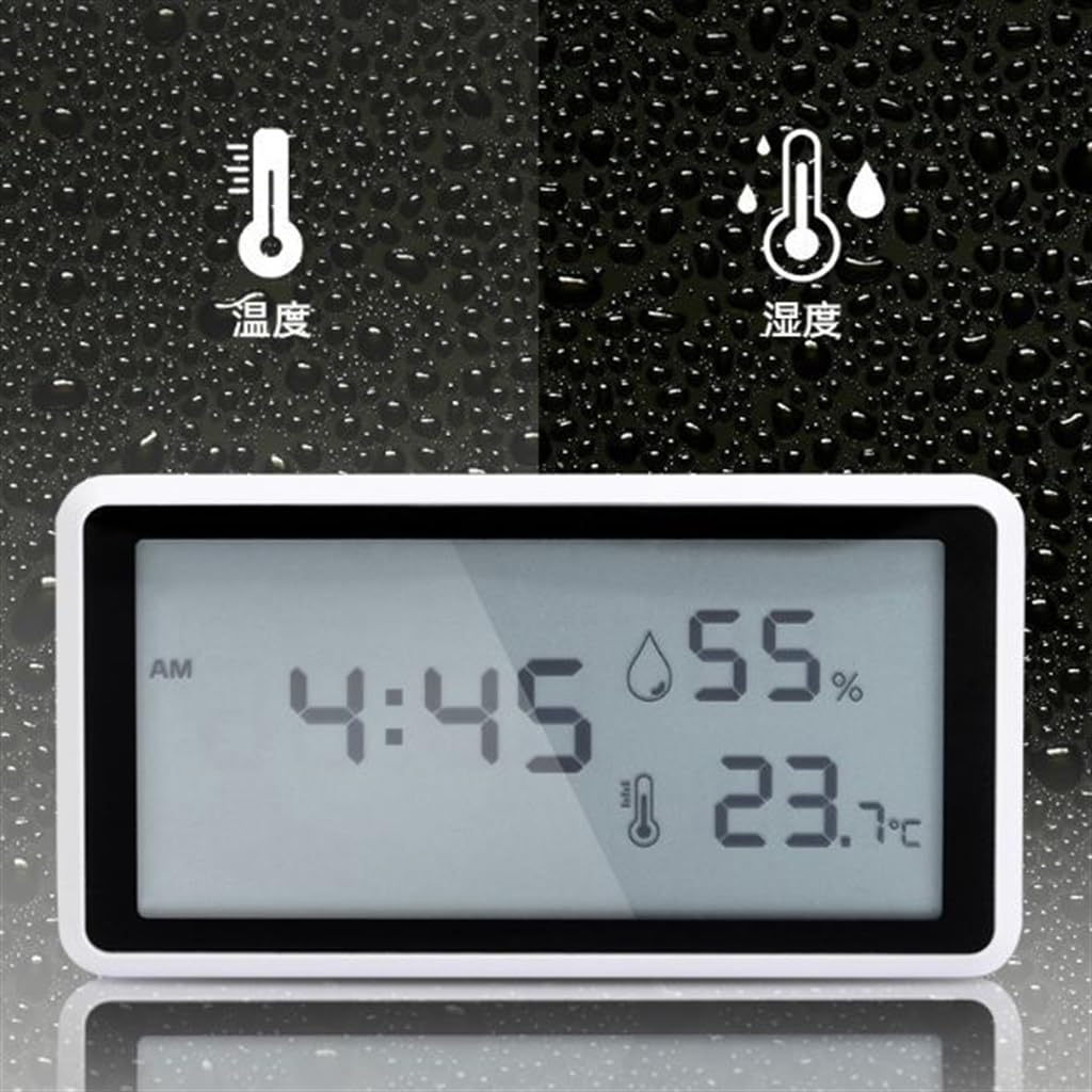 Digital Temperature and Humidity Meter Home Indoor High-Precision Electronic Display Schedule