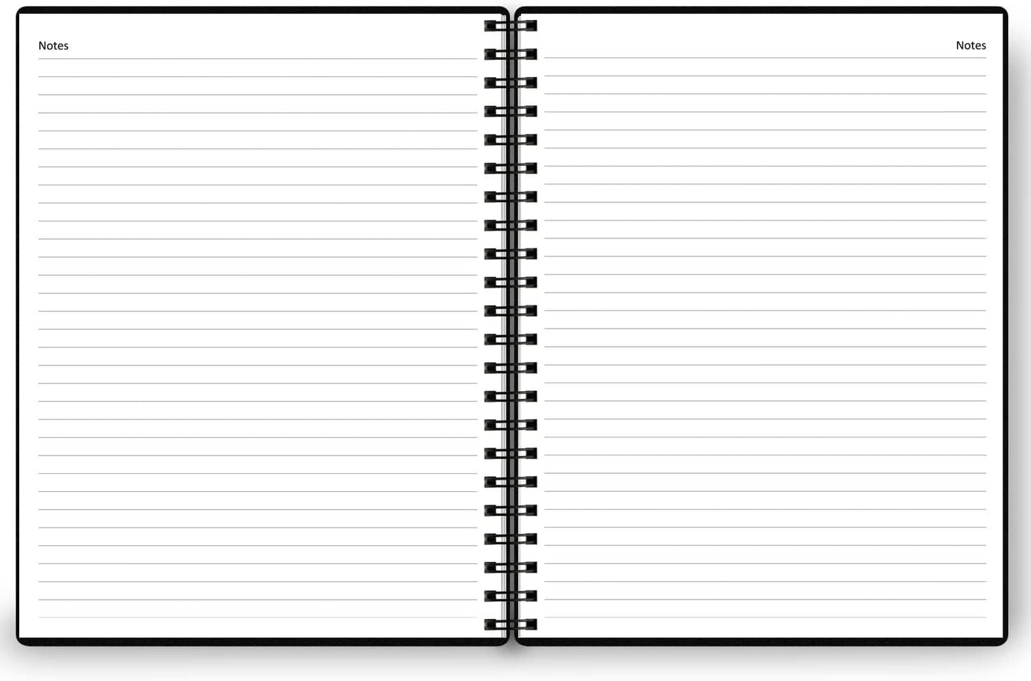 Undated Daily Planner - Undated Planner with Hourly Schedules, Action Items and Follow-up, A4 Daily Organizer Notebook to Increase Productivity, Appointment Book for Time Management, 8.5 × 11 Inch